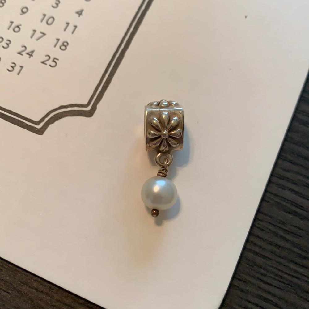 Pandora pearl dangle charm
